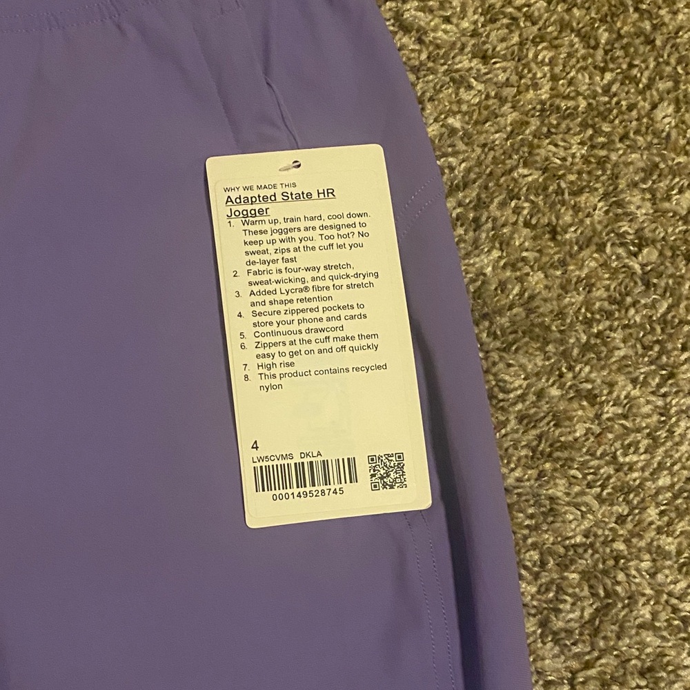 lululemon athletica Purple Joggers